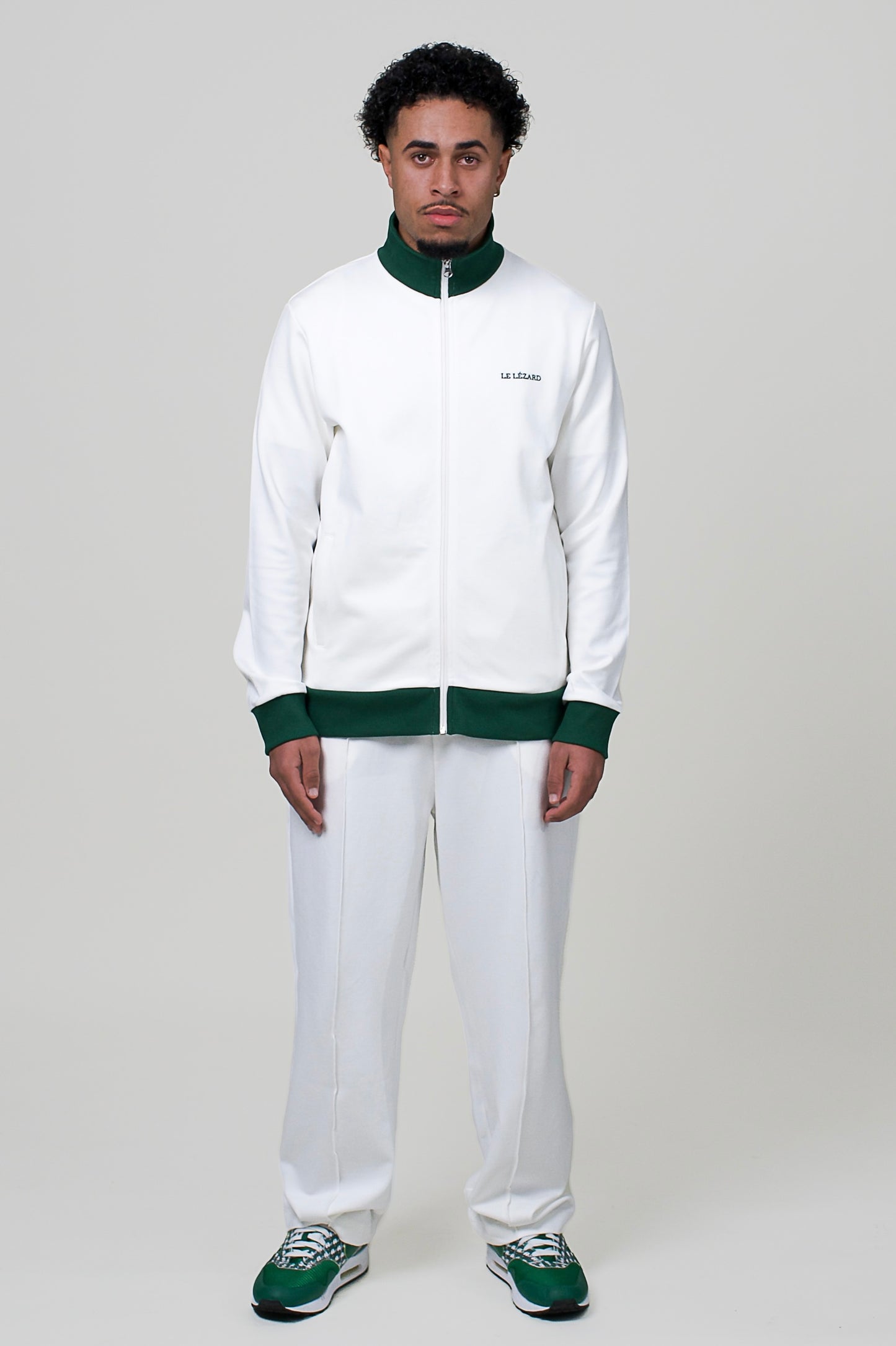 TRACKSUIT -LE REVERS- (Blanc/Vert)